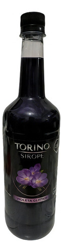 Jarabe/sirope Torino Sabor Violeta Gliter Para Bebidas 1 Lt