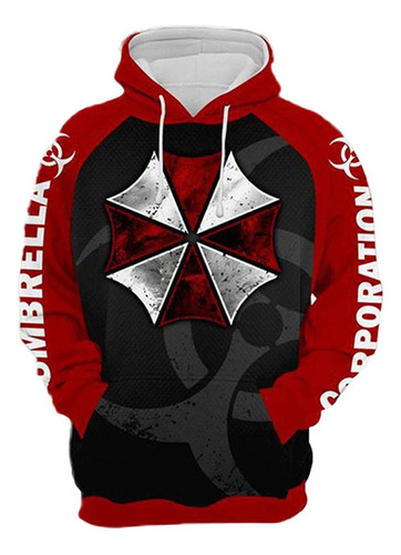 Sudadera Deportiva Umbrella 3d De La Serie Cosplay Resident