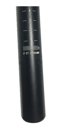 Tubo De Asiento Mtb , 27.2mm X 300mm Largo, Aluminio.
