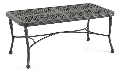Mesa Central Rectangular En Aluminio Fundido