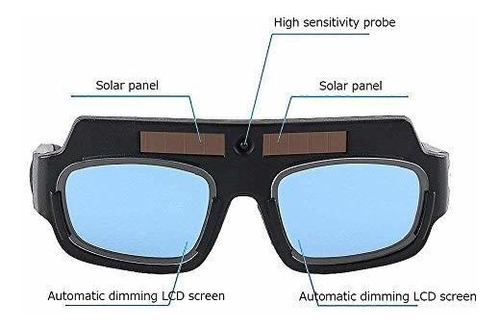 Seguridad Lente Soldar Energia Solar Oscurecimiento