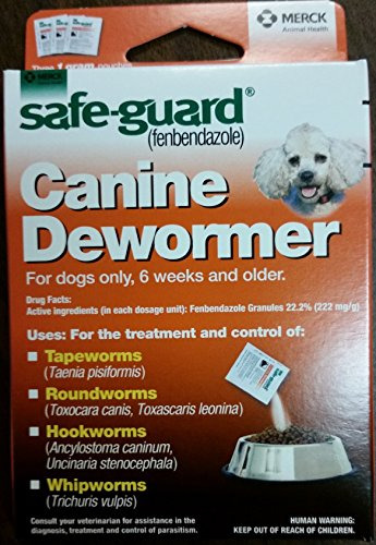 Gusanos Dewormer 8 En 1 Caja De Seguridad Canino F0fsm