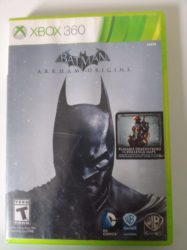 Juego Xbox 360 Batman Arkham Origins Perfecto Estado 