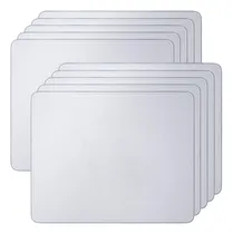 Comprar Pack De 10 Mouse Pads Antideslizantes De Sublimacion Blan...