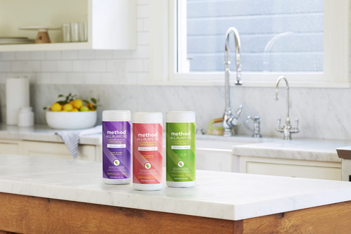 Toallitas Limpiadoras Method Multiusos Lime+ Sea Salt 30x6