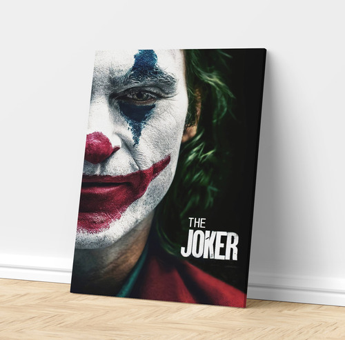 Cuadro Decorativo En Tela Canvas 50x40 Cm - The Joker