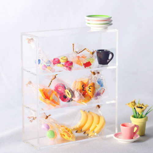 Gabinete En Miniatura, Accesorios Para Casas De Muñecas, Alm