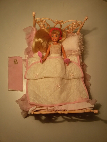 Hermana De Barbie: Skipper En Cama - Accesorios - Original