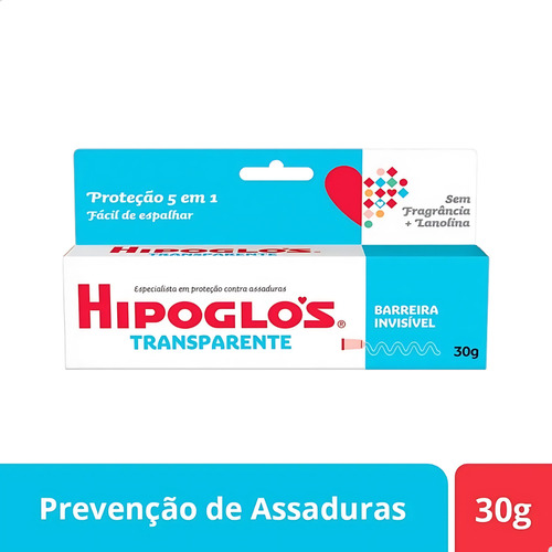 Pomada Transparente Hipoglós Kit 3 Prevenção Total Bebê