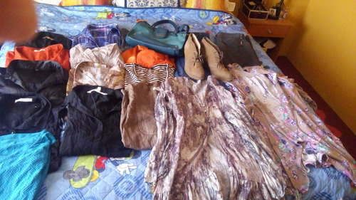 Vendo Lote De 17 Prendas Dama+botines Cuero+cartera