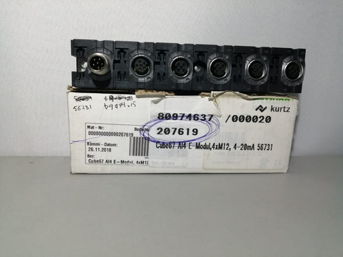 56731 Murrelektronik Cube67 Módulo Expansión Analog Inputs