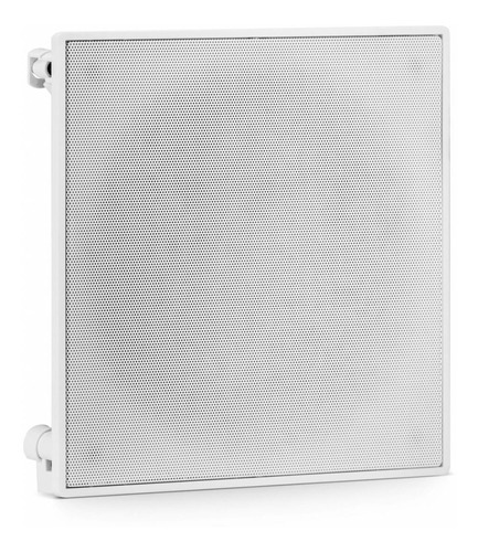 Caixa De Som Embutir 8 Frahm Arandela Três Vias Quadrad 150w Cor Branco