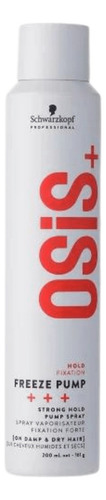 Spray De Fixação Forte Freeze Pump Schwarzkopf Osis+ 200ml