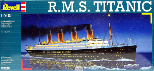 Revell - Rms Titanic - Escala 1:700 - Level 3 - Colecionador