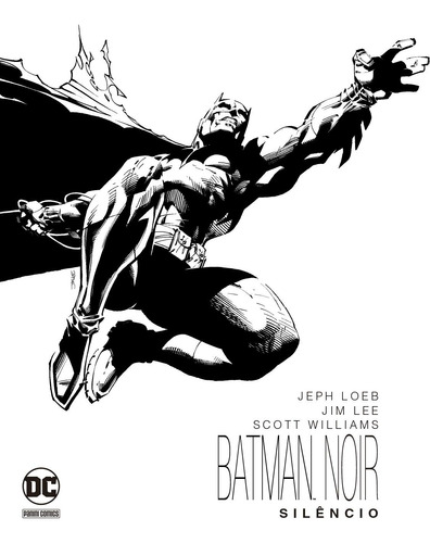 Batman Noir: Silêncio, de Loeb, Jeph. Editora Panini Brasil LTDA, capa dura em português, 2019