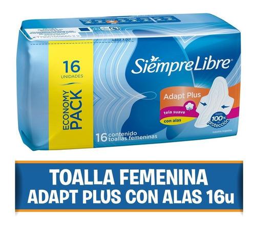 Siempre Libre Adapt Plus X 16 Con Alas