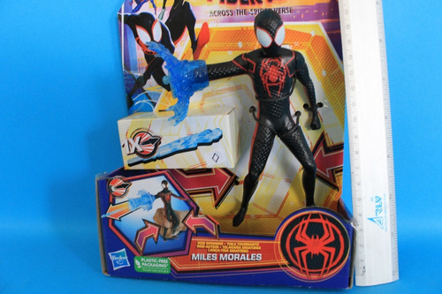 Spiderman Across The Spiderverse Miles Morales Hasbro (Usado)