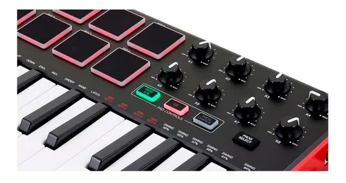 Teclado Controlador Akai Mpk Mini Mk2 C/ 25 Teclas Usb Teclado Controlador Akai Mpk Mini Mk2 C/ 25 Teclas Usb