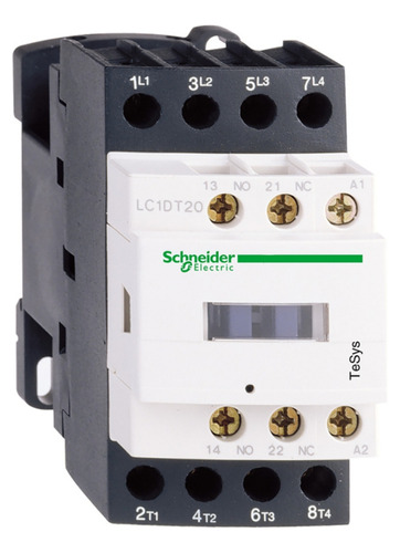 Contactor De Potencia Lc1dt 4p 25a - 230vac Ac1