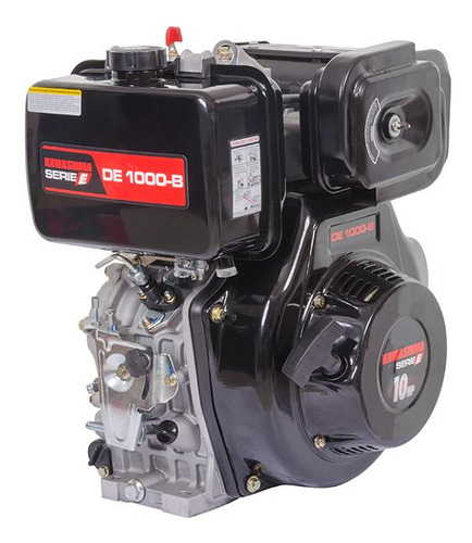 Motor Estac Diesel De-1000b 418cc 10hp Refrigerado A Ar 5,5l