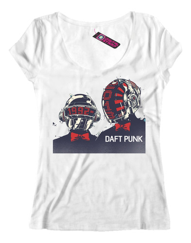 Remera Mujer Daft Punk 1992 Dj French House Me39 Dtg