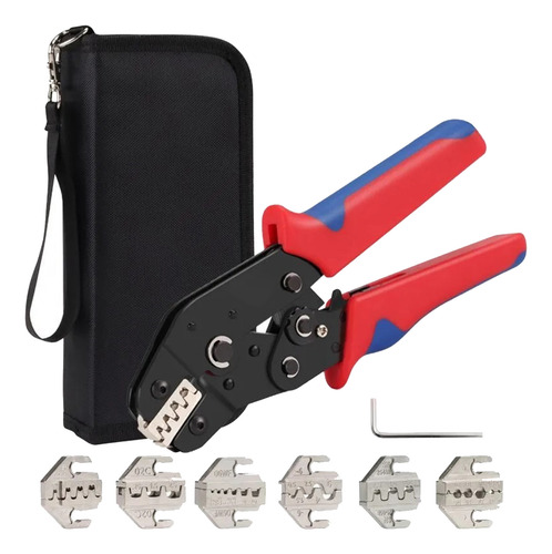 Kit De Herramientas Para Engarzar: Alicates Con 6 Troqueles