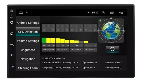 Radio Android 8.1 Pantalla 2 Din Wifi Gps Waze Uber+ Cámara