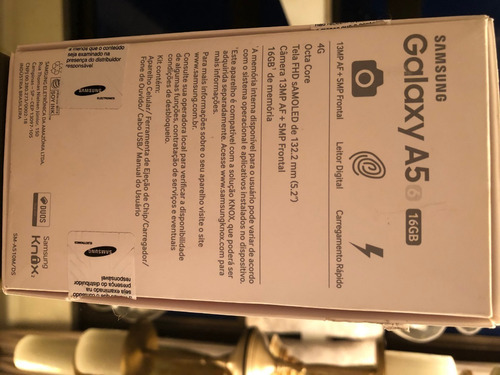 Celular Samsung Galaxy A5 Dourado - Usado
