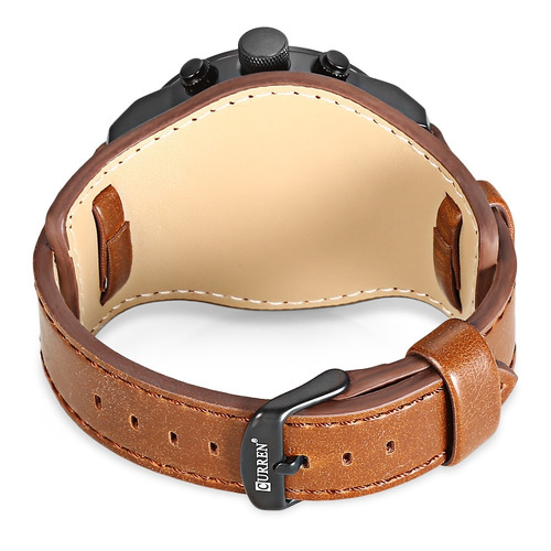 Imagem 6 de 6 de Curren 8225 Casual Decorativo Sub-dial Masculino Relógio Qu