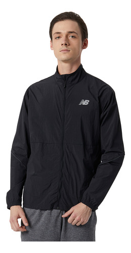 Campera New Balance De Hombre - Impact Run - Mj21264bk