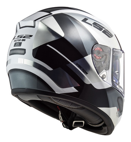 Imagem 5 de 9 de Capacete Ls2 Ff397 Vector Evo - Tricomposto + Viseira Solar