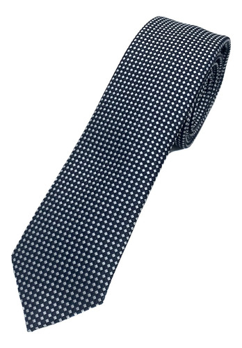 Corbata Microfibra Diseño Negro 6 Cm Philippe Salvet 1013