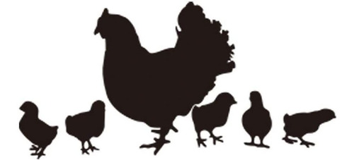   Inches X  Inches Farm Happy Chicken Hen Had Chicks Wa...