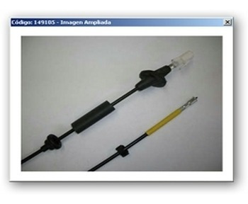 Cable Cueta- Kilometro   Fiat Ducato 2001/ 1100mm