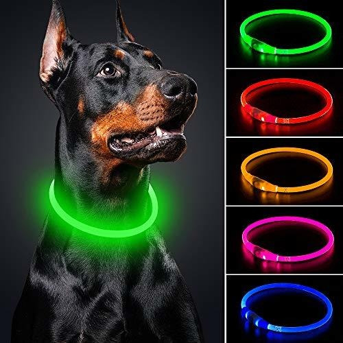 Collar De Perros Led Bseen - Resistente Al Agua 1z4gk