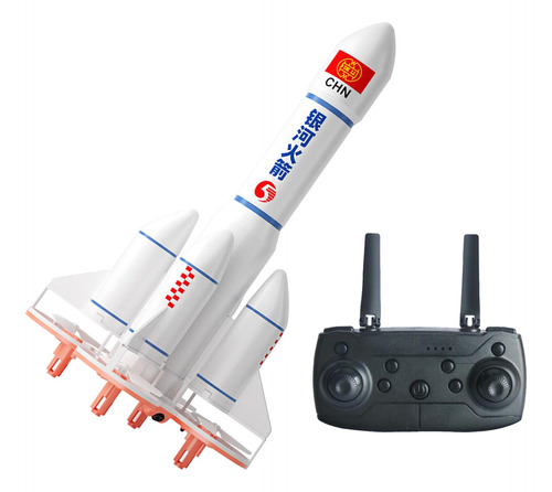 Cohete Espacial Rc Control Fácil Listo Para Volar 4