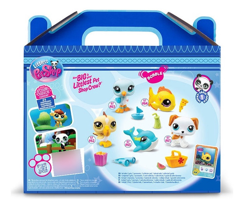 Littlest Pet Shop 5 Pack Playa Mascotas Coleccionables