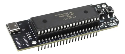 Tarjeta de desarrollo incluye PIC18F4550 y cable USB-C, modelo X-TRAINER DIP, MICROSIDE MICROCHIP