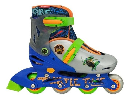 Patines En Linea  Apache Tortugas Ninja Caos Mutante Ajustab