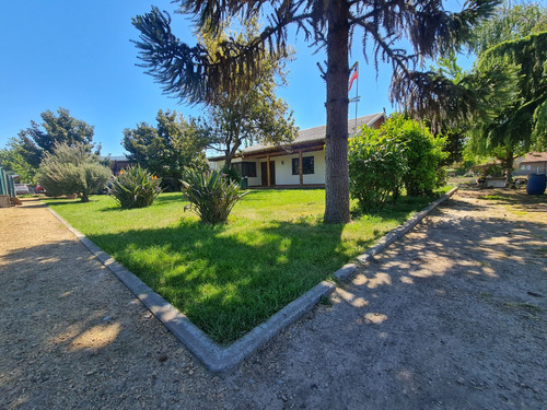 Excelente Casa Con Parcela, Rauco, Orilla Carretera