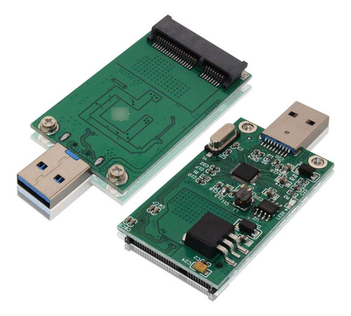 Adaptador Ssd Msata A Usb 3.0, Tanguyu Mini Sata Uso Como U.