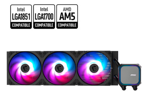 Msi Mag Coreliquid A13 360 Enfriador Líquido Para Cpu Aio Negro (Usado)