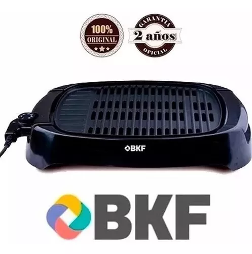 Parrilla Electrica De Mesa Bkf 1500w Termostato Regulable