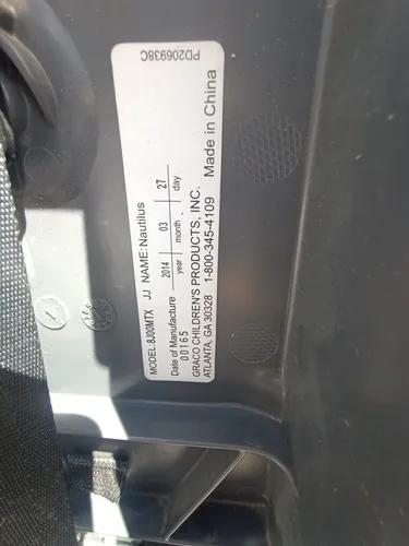 Graco model 8j00mtx top