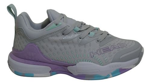 Zapatilla Head Tokio Low Indoor Gris/lila Mujer Deporfan