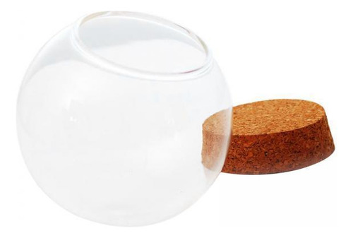 3 Cúpula De Cristal Transparente Del Tarro De La Bola 10cm