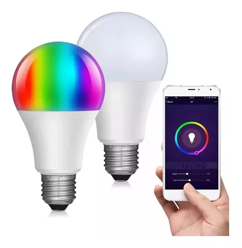 Lampara Led Rgb Wi-fi Google Home Alexa Luz Smart Life E27 ®