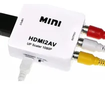 Comprar Convertidor Hdmi A Rca Video Full Hd 1080p + Cables Rca