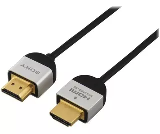 Cable Hdmi Sony Slim 4k Para Tv 1 Mts Alta Velocidad