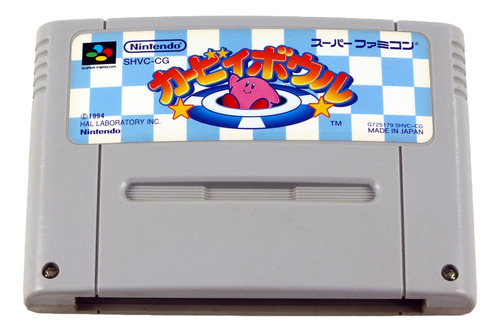 Kirby Super Bowl Original Super Famicom Jap